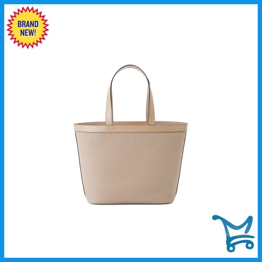 Luxury Leather Tote Bag, Handcrafted Italian, Minimalist Design, Shoulder Bag